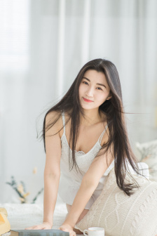 向阳处的她